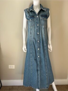 zara petrol blue dress NWT. Zara Petrol Blue Asymmetric Polyamide